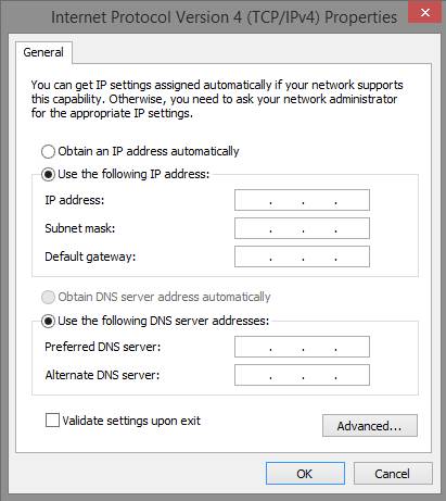 تنظیمات DNS ویندوز برای افزایش سزعت اینترنت 