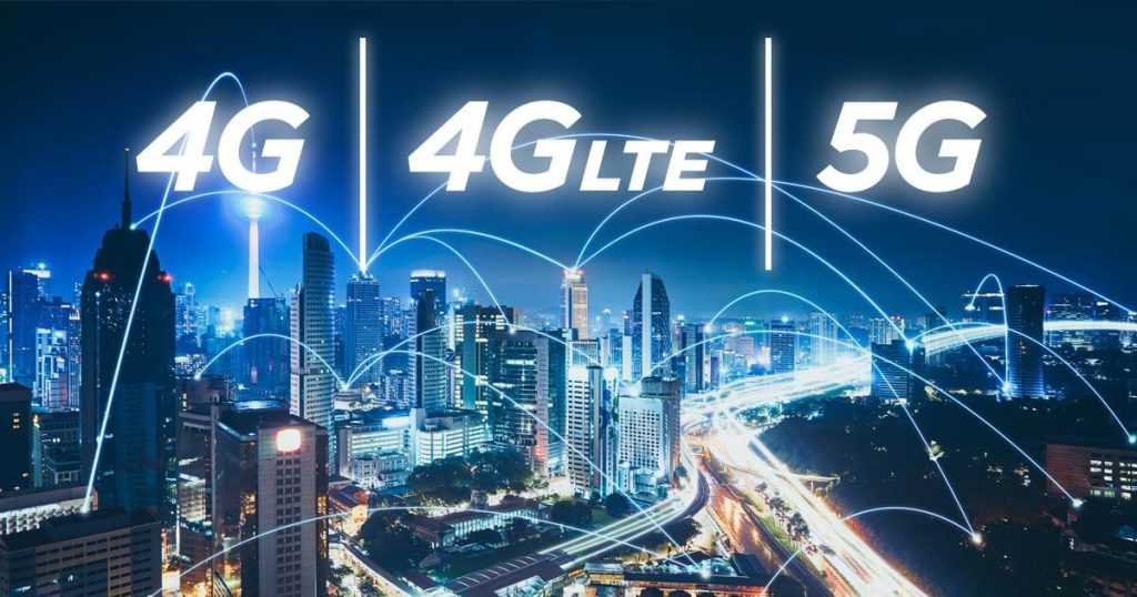 4G اینترنت 5G اینترنت 4G 5G