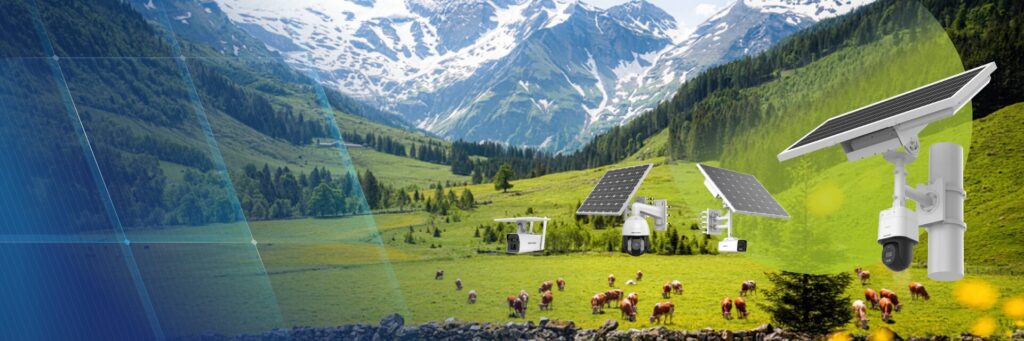 دوربین مداربسته خورشیدی مناسب زمین کشاورزی باغ مزارع