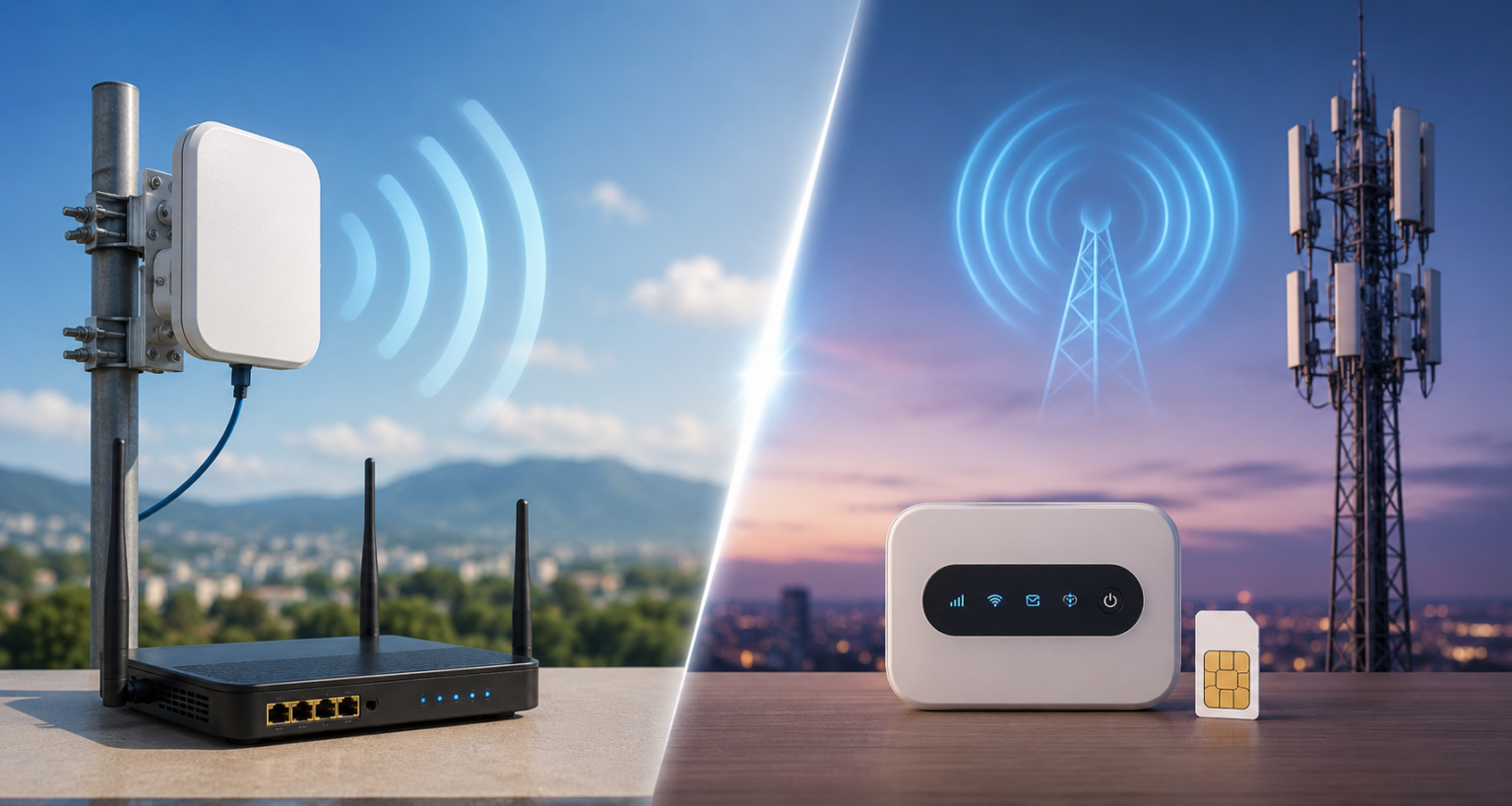 اینترنت سیمکارتی 4G/5G یا وایرلس ؟